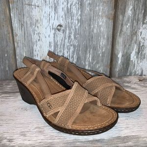 Ugg Natural Wedges Sandal Size 7